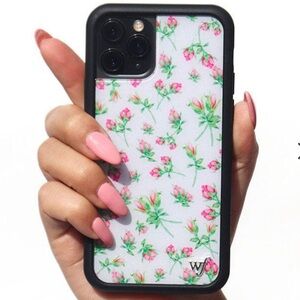 iPhone 12 Pro Max Pink Posie Rosie Wildflower Case